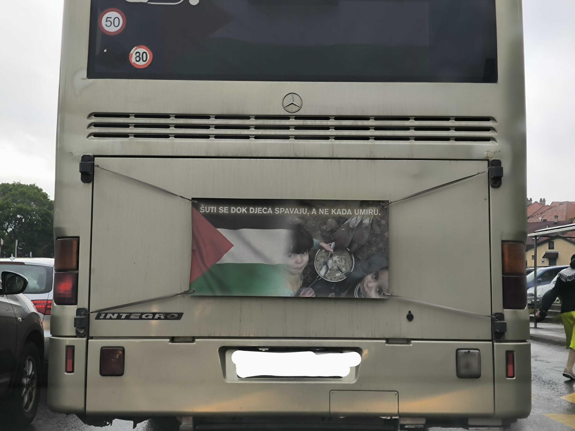 Podrška Gazi na autobusu Podrška Palestini, Pojas Gaze, rat Izrael