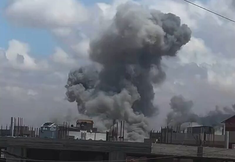 bombardovanje rafaha foto ajb