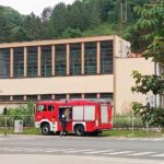 Eksplozija u Skojevskoj ulici, vatrogasci na terenu