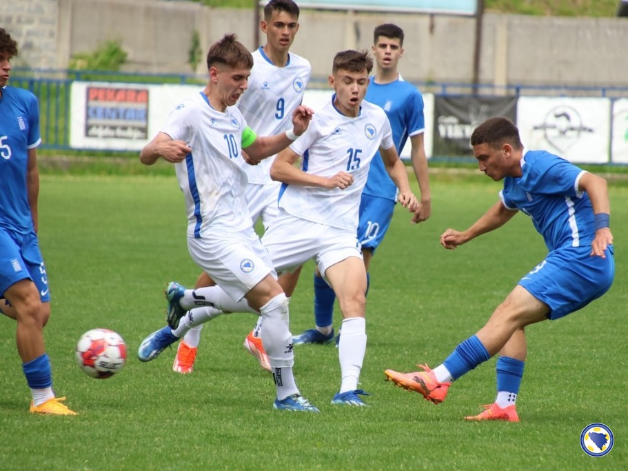 u-16 bih U-16 BiH protiv Grčke