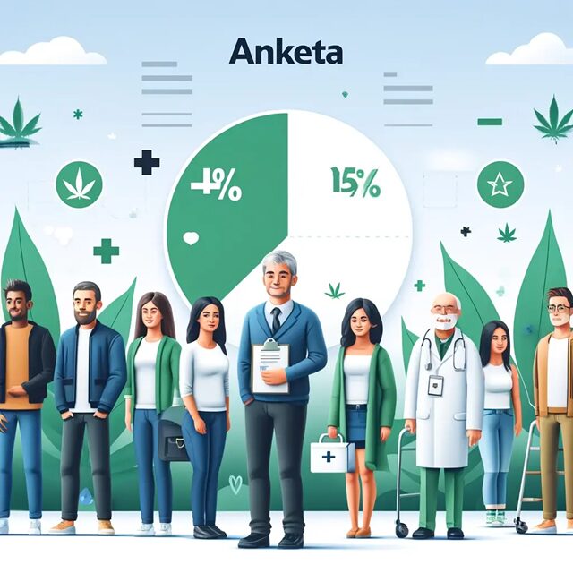 Ilustracija za web istraživanje o percepciji javnosti o legalizaciji kanabisa u medicinske svrhe u Bosni i Hercegovini