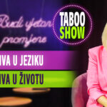 Naslovna fotografija za 14. epizodu podcasta RTV Slon u kojoj razgovaramo o važnosti upotrebe gender senzitivnog jezika u svakodnevnom životu