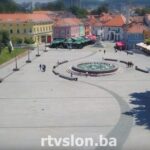 Trg slobode/ Tuzla/ Sistem uzbune u Tuzli/ Sirene