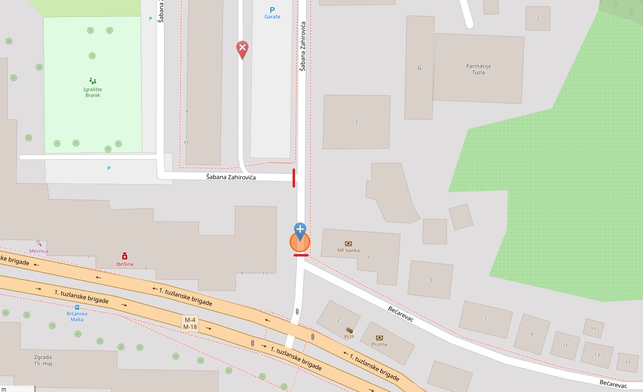 centralno grijanje mapa