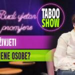 Naslovna fotografija za 18. epizodu podcasta Taboo Show u kojoj razgovaramo o tugi i kako preživjeti smrt voljene osobe