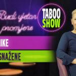 Naslovna fotografja za 19. epizodu podcasta Taboo Show u kojoj razgovoramo o osnaživanju žena za aktivno učešće na tržištu rada