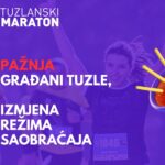 Danas Tuzlanski maraton, više ulica će biti zatvoreno
