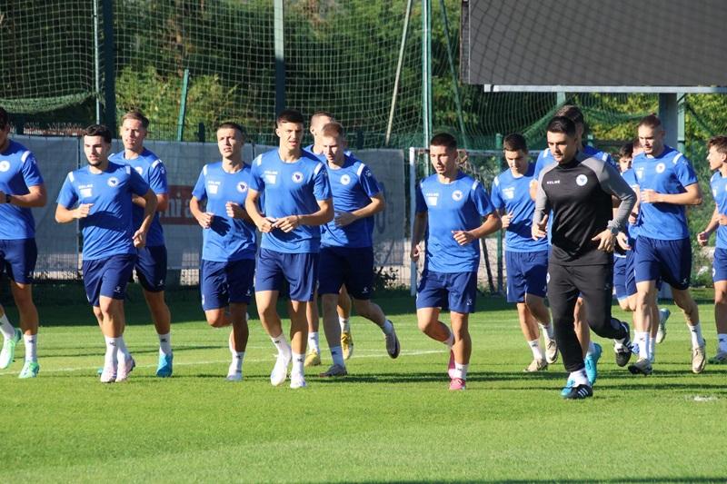 u21 fudbalska reprezentacija bih trening oktobar 2024 Pripreme fudbalera