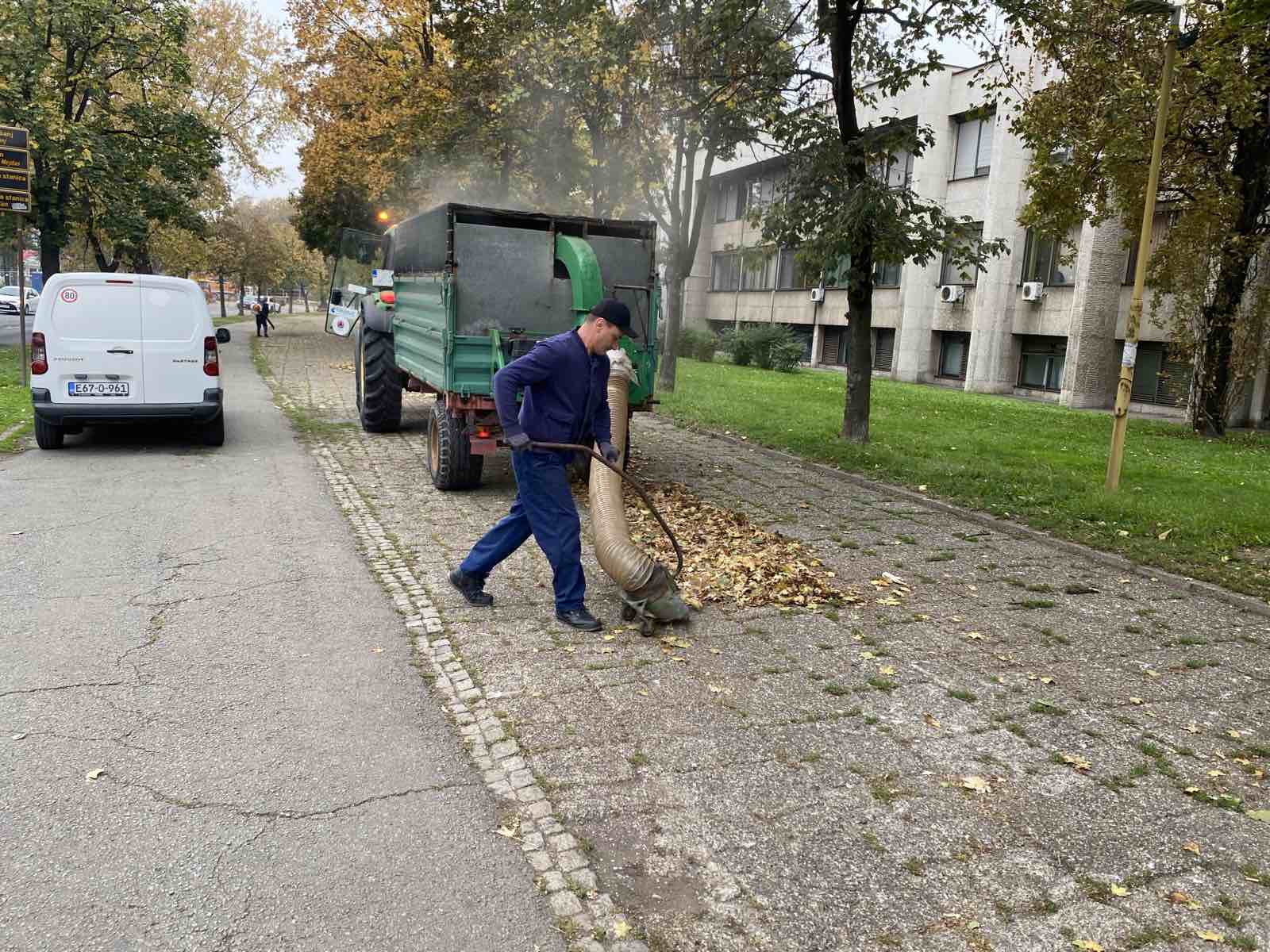 Radovi na uređenju Tuzle