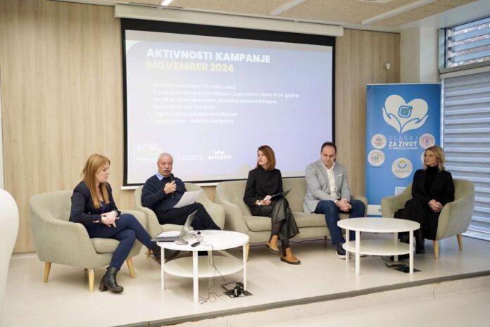 Konferencija o svjesnosti o problemu raka prostate, testirani muškarci u pet gradova