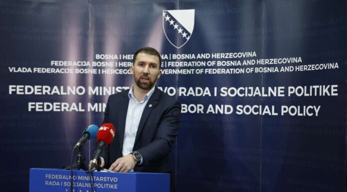 Delić: Povećanje minimalne plate nije uzrokovalo najavljene poremećaje na tržištu rada Adnan Delić: Federalni ministar rada i socijalne politike