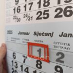 Kalendar - Kada počinje zimski raspust/ljetni raspust