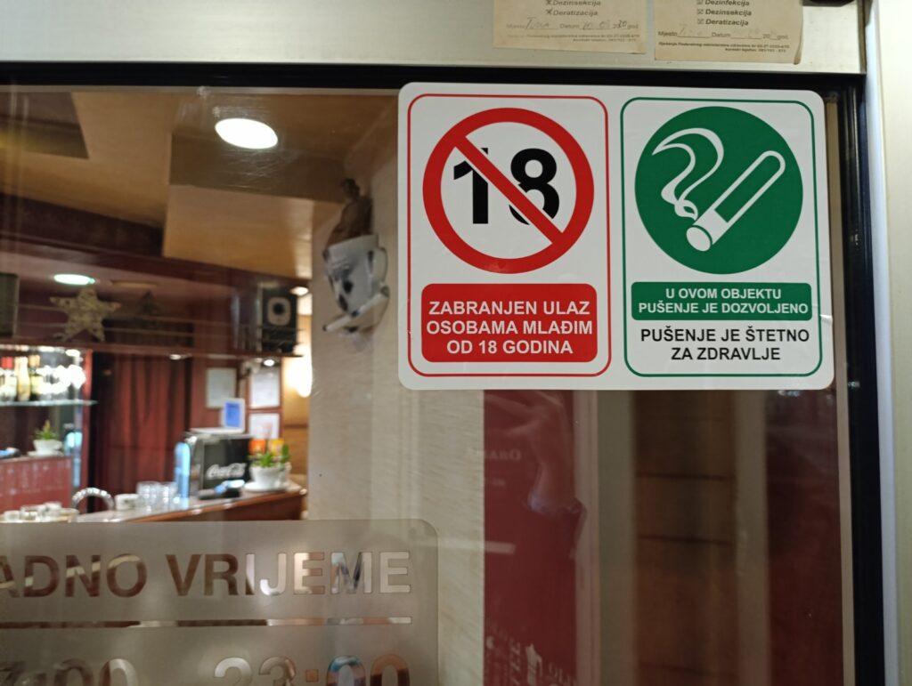 Zabranjeno pušenje/