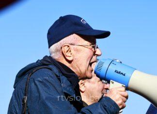 Protesti penzionera u Tuzli