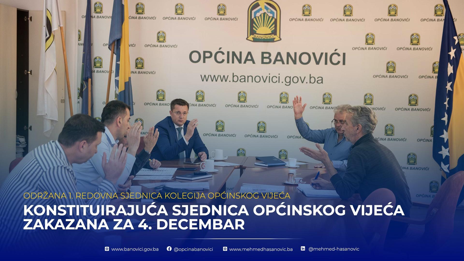 Sjednica OV Banovici