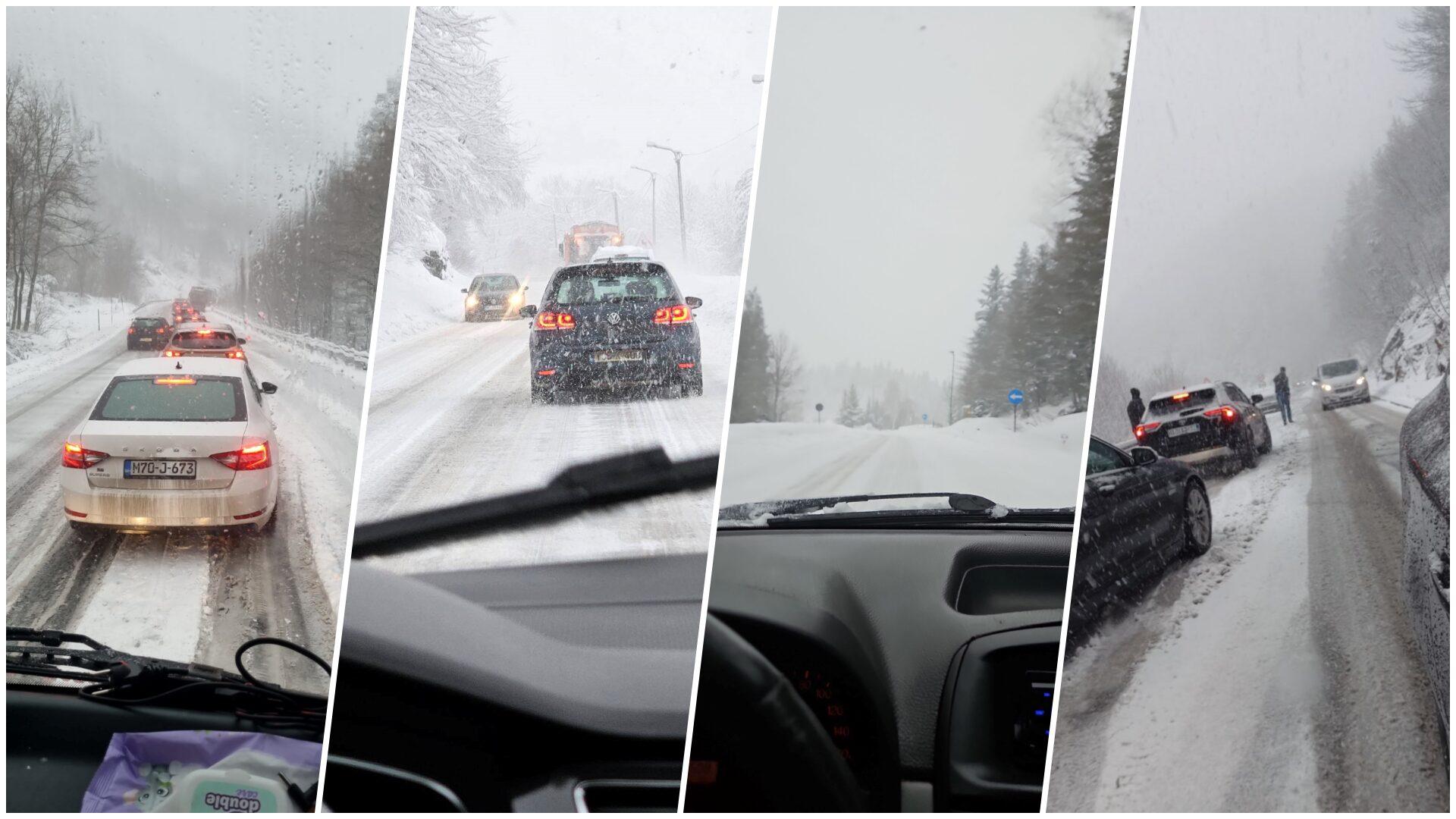 Snijeg ponovo pravi probleme Snijeg