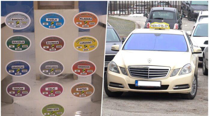 Počela podjela dopunskih taxi oznaka u TK: Sa kojim problemima se suočava ova profesija?