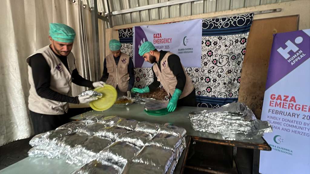 IZ U BIH pomoć Gazi