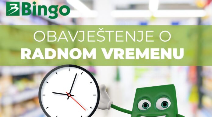 Bingo trgovine neće raditi za prvomajske praznike