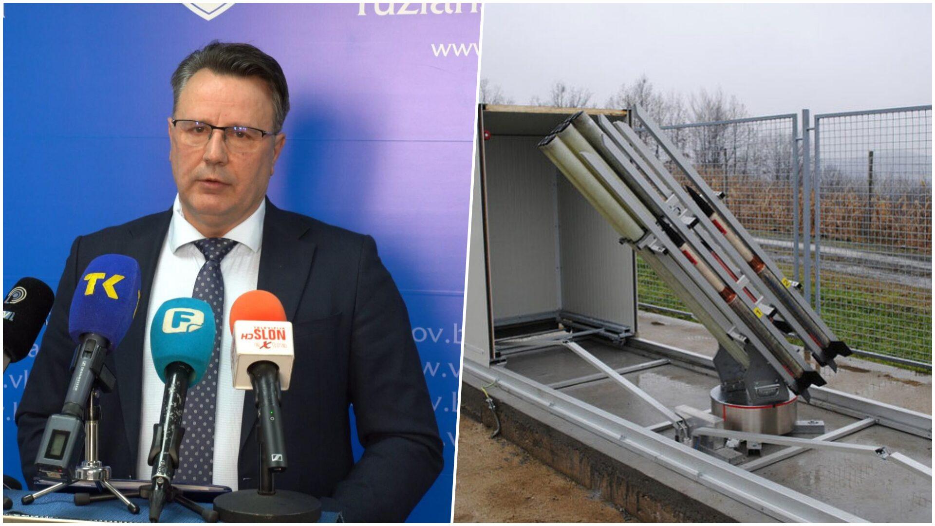 Fedahija Ahmetović i protugradne rakete