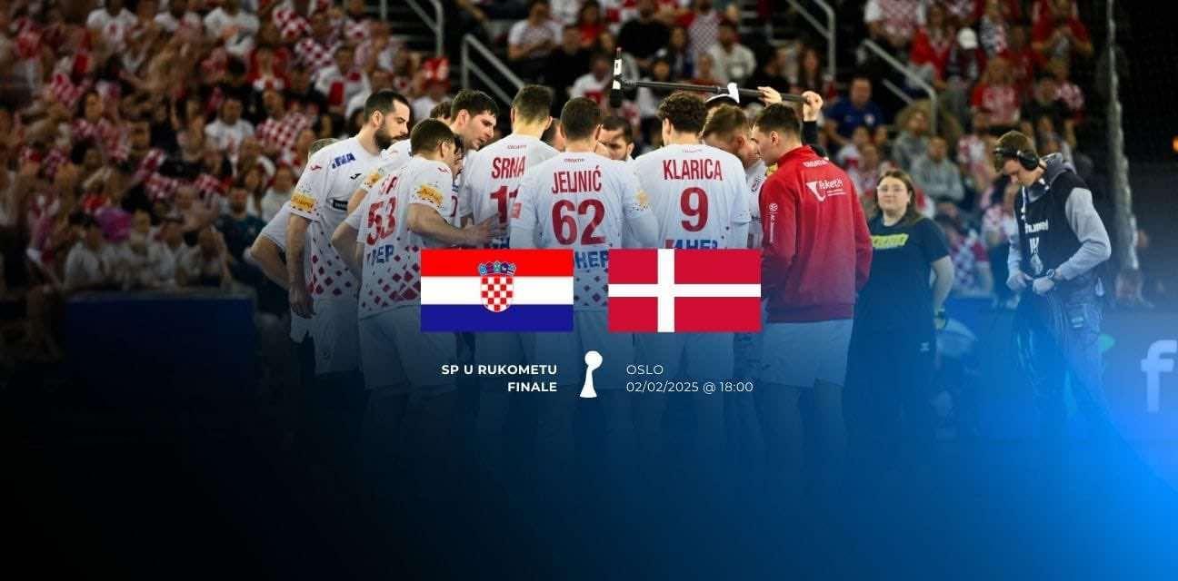 finale danska hrvatska Večeras finale Svjetskog prvenstva u rukometu