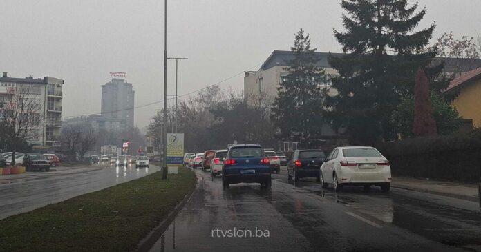 BIHAMK, stanje na putevima, mokar kolovoz