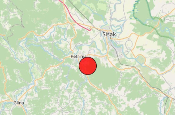 potres petrinja ilustracija