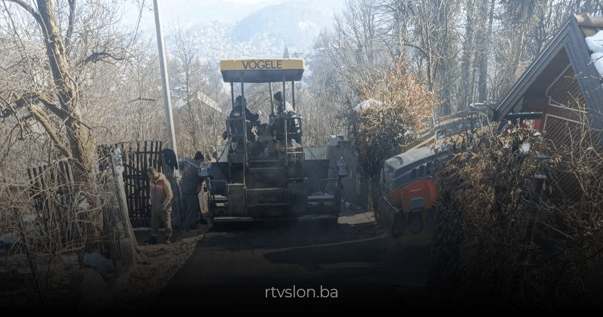 Grad Tuzla: Sanacija putne infrastrukture i klizišta 1 radovi u Sljivicama