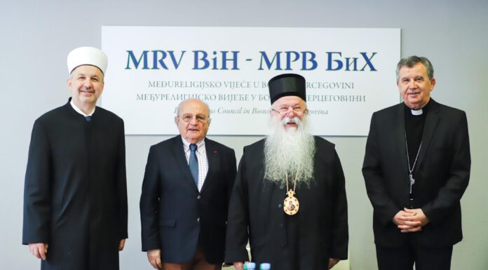 Međureligijsko vijeće BiH pozvalo vjernike na očuvanje mira i ulaganje u napredak naše zemlje Međureligijsko vijeće BiH