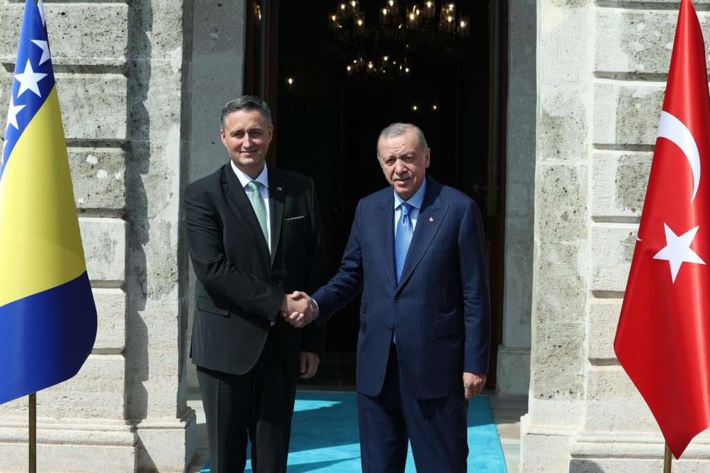 Becirovic i Erdogan Bećirović i Erdoğan danas o sigurnosnoj situaciji u BiH