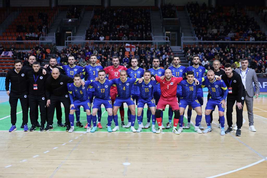 Futsal reprezentacija BiH izborila baraž za EURO 2026 Futsal reprezentacija BiH izborila baraž za EURO 2026