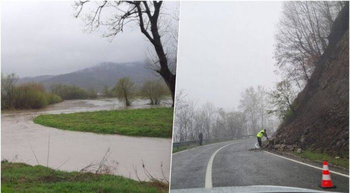 VIDEO: Uslijed obilnih padavina, poplave i klizišta širom TK
