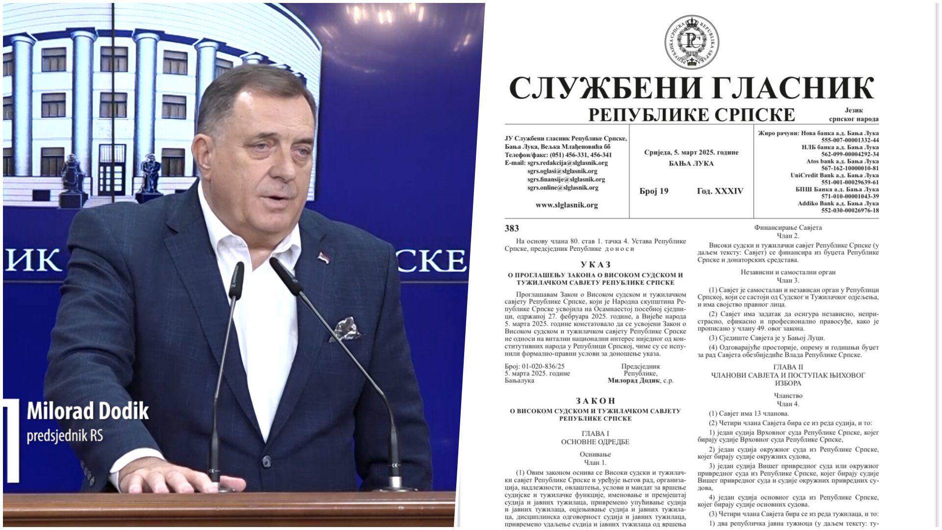 Službeni glasnik RS Službeni glasnik RS