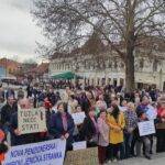 Penzioneri opet na protestu
