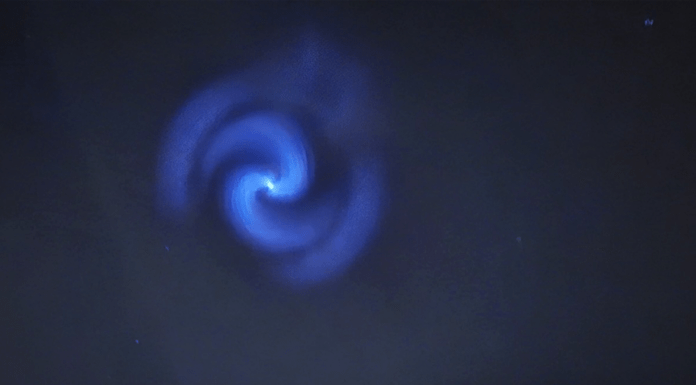 Iznad BiH uočena neoubičajena spirala: Evo o čemu se radi Spirala, Space X
