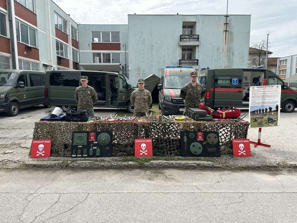 OSBiH u 2024. godini deminirali skoro milion kvadratnih metara