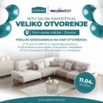 Veliko otvorenje salona namještaja DEKORHOME u Živinicama – pokloni za prve posjetioce!