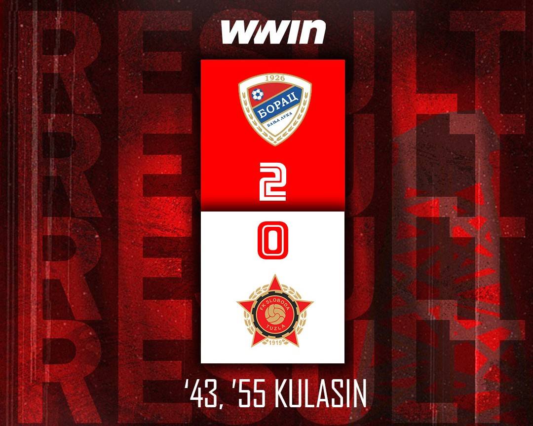 fk sloboda fk borac 2 Sloboda poražena od Borca u Banja Luci