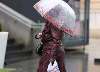 Nestabilno vrijeme, oblačno s kišom, kišovito