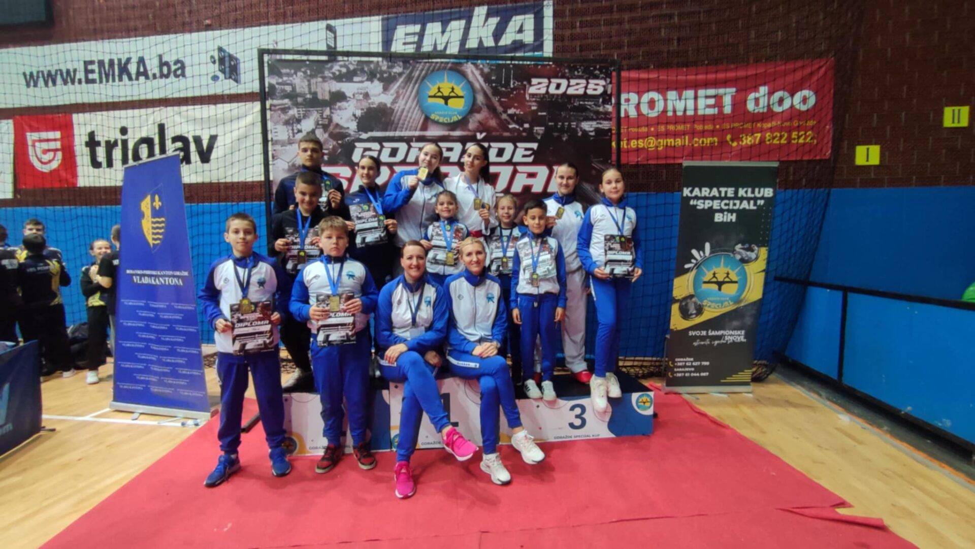 KK Winner Tuzla ostvario sjajan uspjeh na međunarodnom takmičenju u Goraždu
