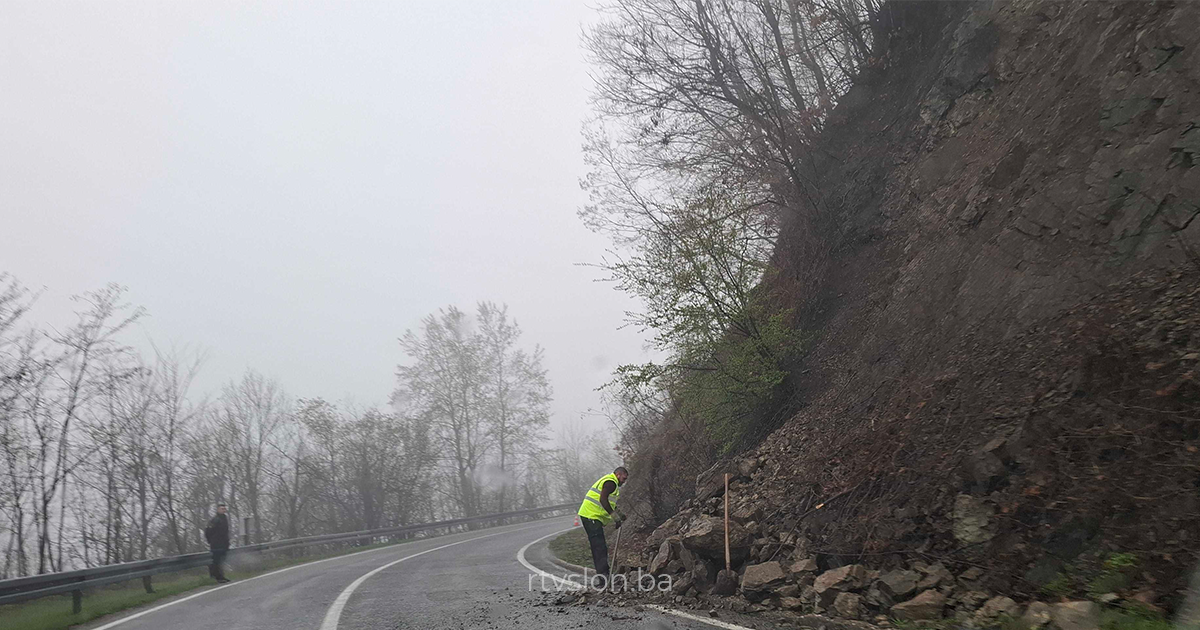 stanje na cestama/ opasnost od odrona