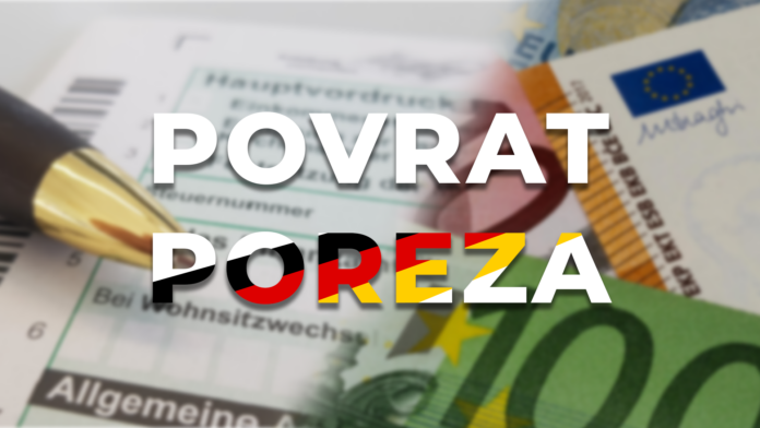 Povrat poreza u Njemačkoj, porez, povrat