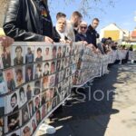 Mirni protest žene Srebrenice u Tuzli