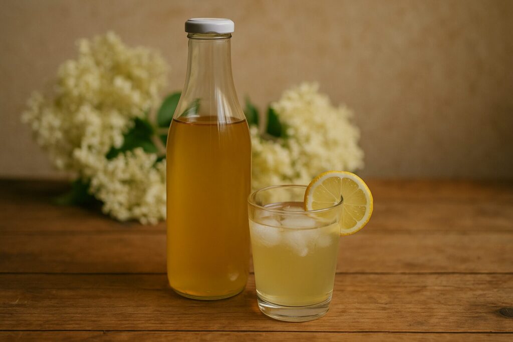zova, cvijetovi zove za sirup od zove, sok od zove