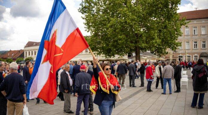 FOTO: U Tuzli obilježena 80. godišnjica pobjede nad fašizmom Antifašisti, antifašizam, pobjeda nad fašizmom, antifašisti u Tuzli