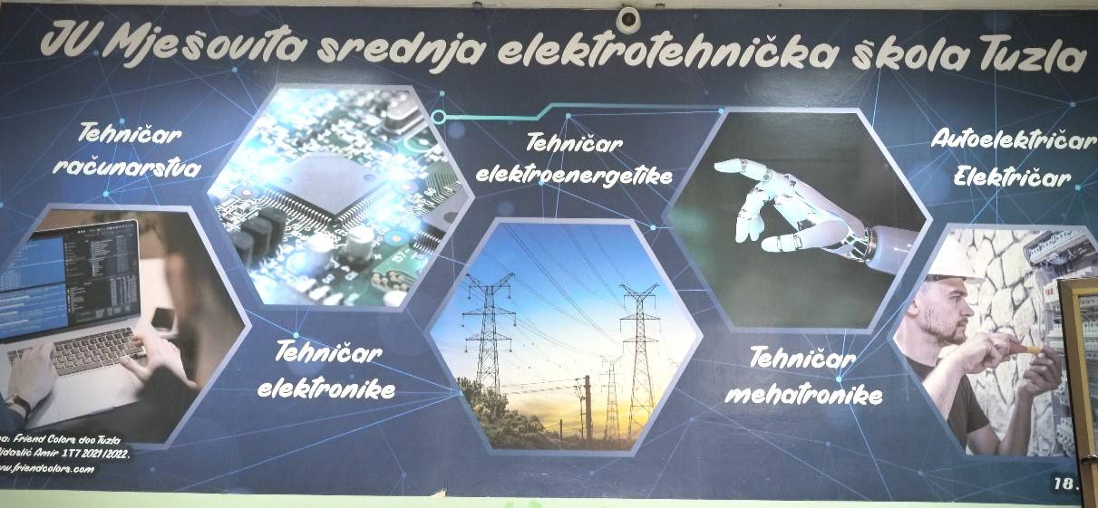 JU MS ELEKTROTEHNICKA SKOLA TUZLA Upis u Elektrotehnicku skolu u Tuzli u junu - Organizovan Dan otvorenih vrata
