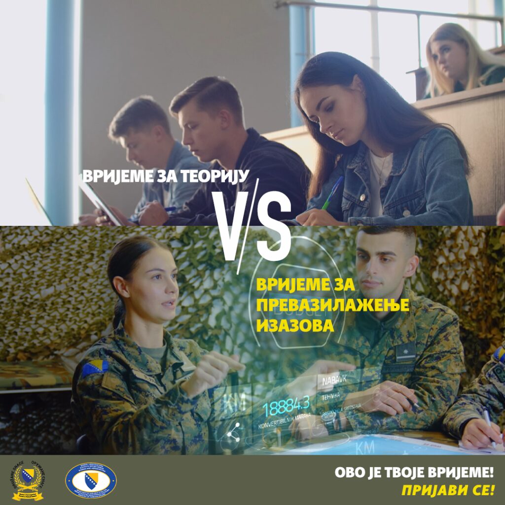 VOJNA AKADEMIJA S MAKEDONIJA Konkurs za prijem kadeta na Vojnu akademiju u Sjevernoj Makedoniji