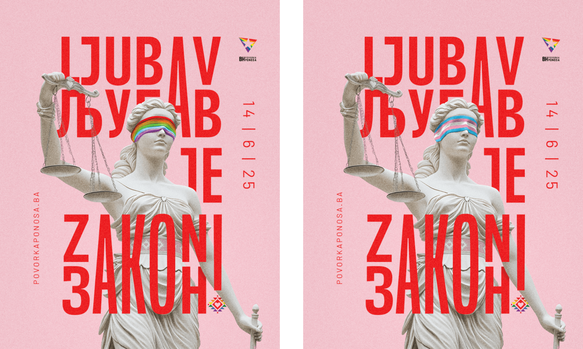 Bh povorka ponosa, slogan bh povorke ponosa