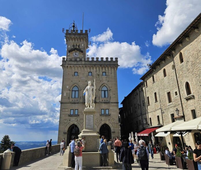 San Marino, ITalija, Monte Titano, Garibaldi