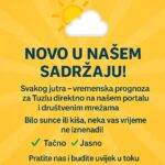Vremenska prognoza za Tuzlu/Foto animacija generisana uz pomoć AI